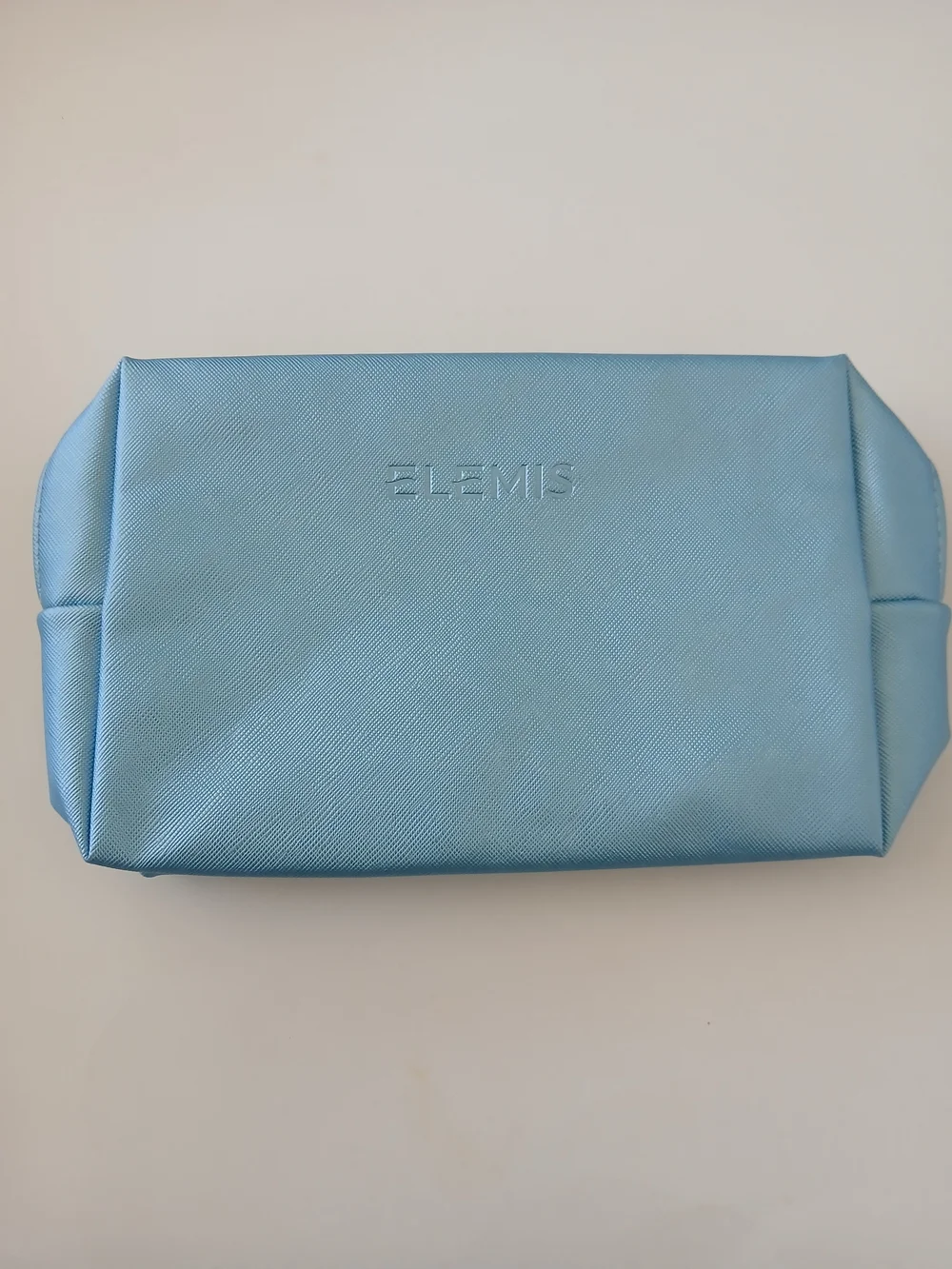 ELEMIS Light Blue Cosmetic Zip Pouch